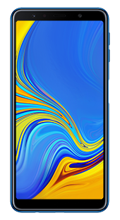 Samsung Galaxy A7 64 GB Azul Frontal