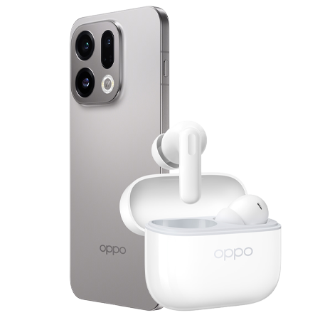 OPPO Find X9 512 GB 5G Gris con Enco Bunds 3 Pro