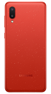 Samsung Galaxy A02 32 GB Rojo Trasera