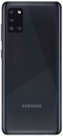 Samsung Galaxy A31 128 GB Negro Trasera