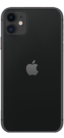 Apple iPhone 11 256GB Negro Trasera