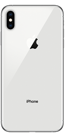 Apple iPhone XS MAX 64 GB Plata Trasera