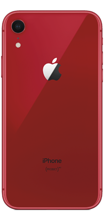 Apple iPhone XR  64 GB Rojo Trasera