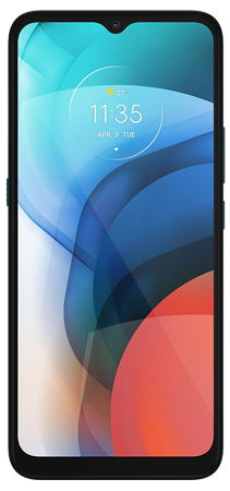 Motorola E7 Plus 64 GB Azul Frontal