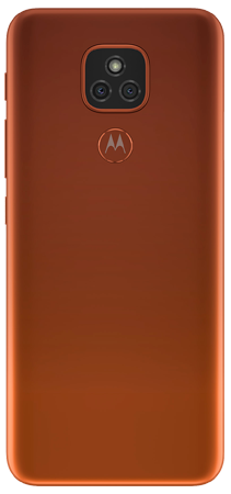 Motorola E7 Plus 64 GB Naranja Trasera
