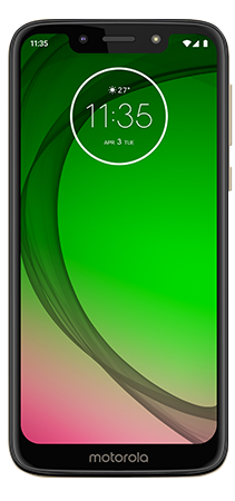 Motorola Moto G7 Play 24 GB Dorado - Frontal