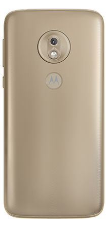 Motorola Moto G7 Play 24 GB Dorado - Trasera