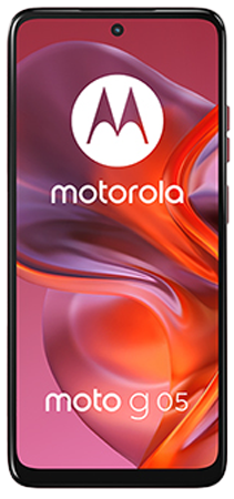 Moto G05 128 GB Rojo