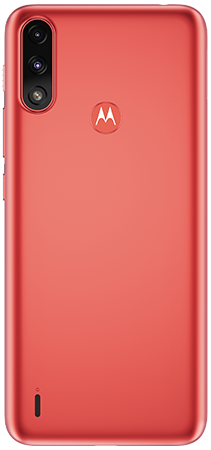 Motorola Moto E7i 32 GB Naranja Trasera