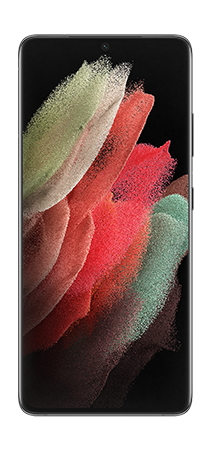 Samsung Galaxy S21 Ultra 128 GB Negro Frontal