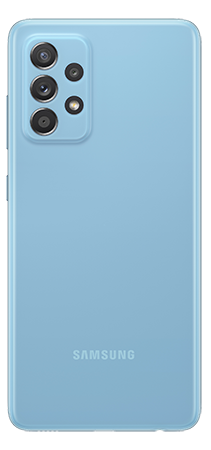 Samsung Galaxy A52 128 GB Azul Trasera