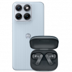 Moto Edge 70 Fusion 256 GB 5G Celeste con Motobuds Bass