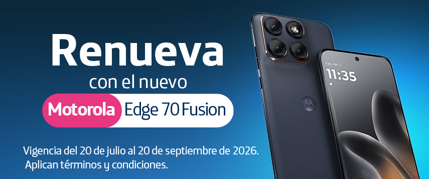 Moto Edge 70 Fusion en Movistar