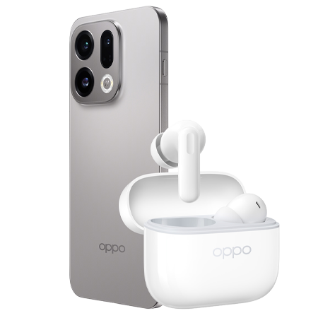 OPPO Find X9 512 GB 5G Gris con Enco Bunds 3 Pro