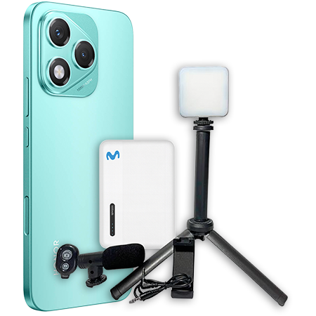 HONOR 400 Lite 256 GB 5G Verde  con Kit Influencer + Power Bank
