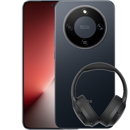 Honor Magic8 Lite 512 GB 5G Negro con Choice Headphones