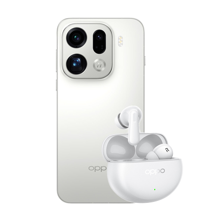 OPPO Find X9 Pro 512 GB 5G Blanco con Enco Air4 Pro 